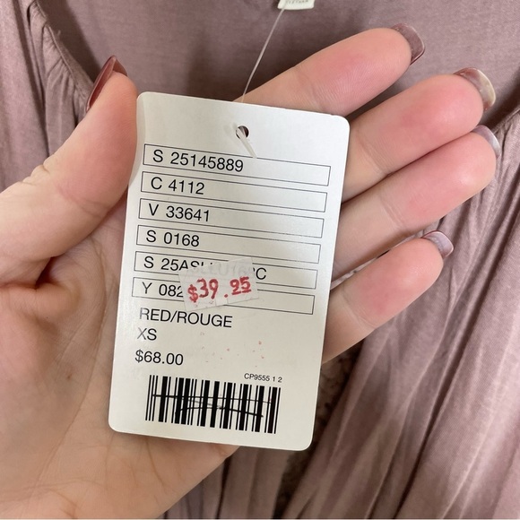 NWT Anthropologie Deletta Tank XS - Picture 8 of 9